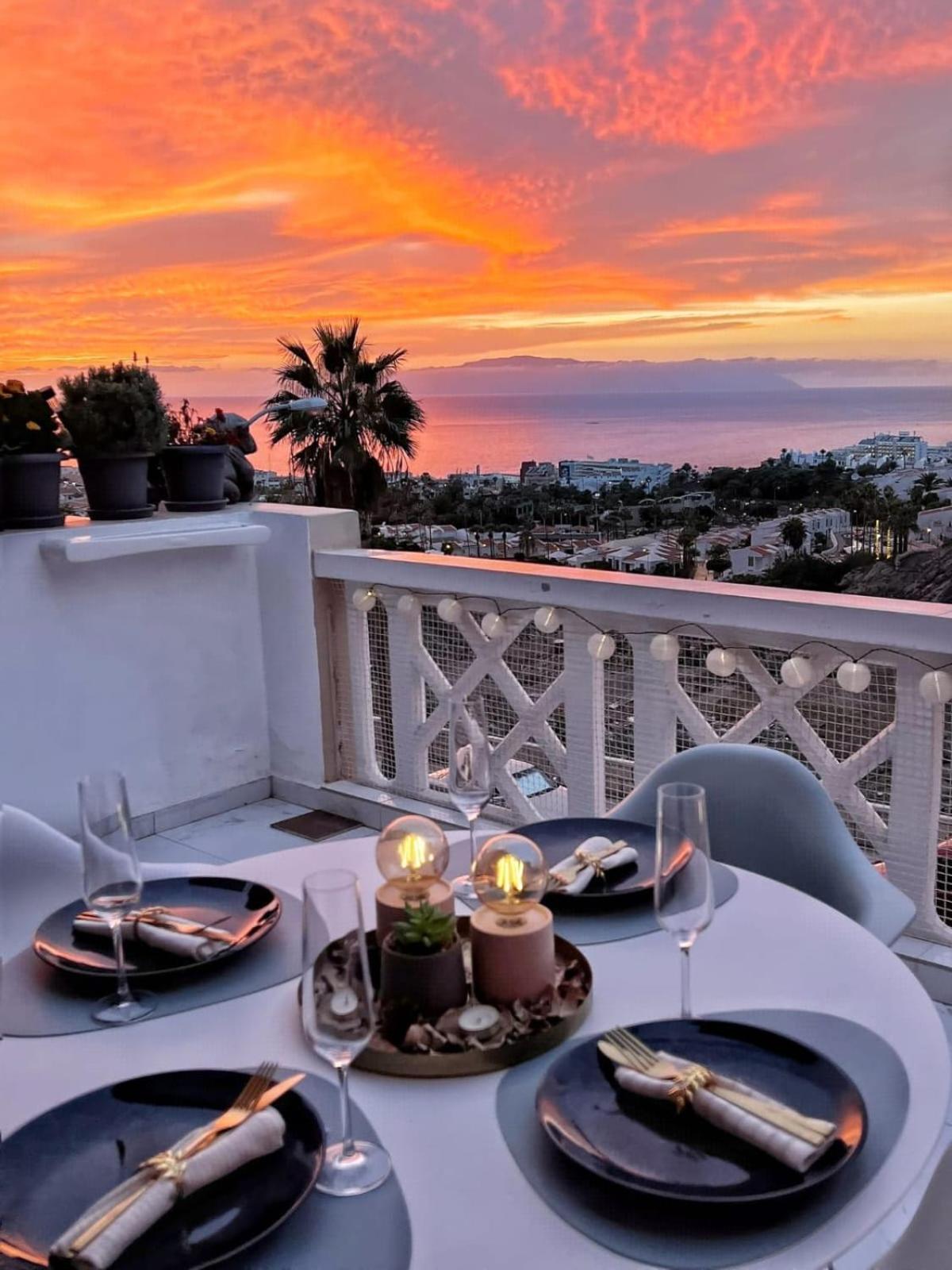 Sunshine Escape With Ocean View Lägenhet Costa Adeje  Exteriör bild