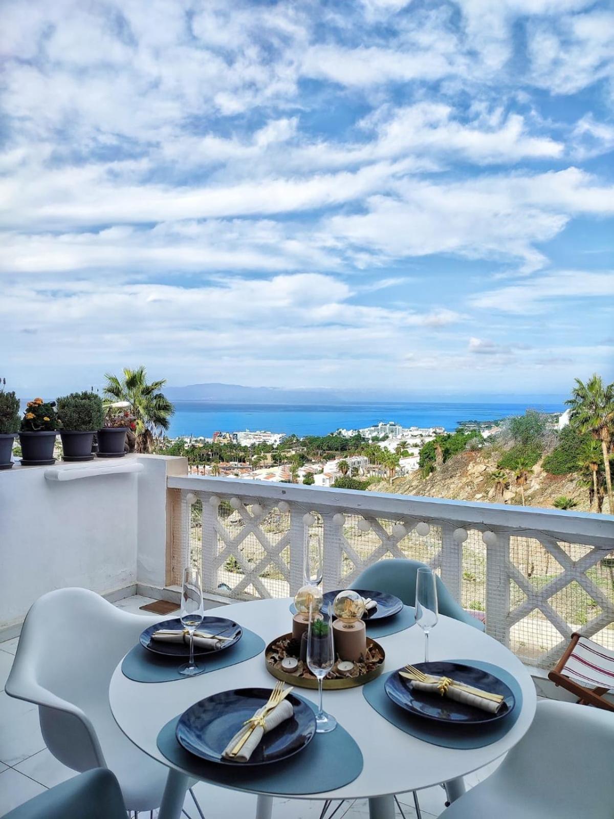 Sunshine Escape With Ocean View Lägenhet Costa Adeje  Exteriör bild